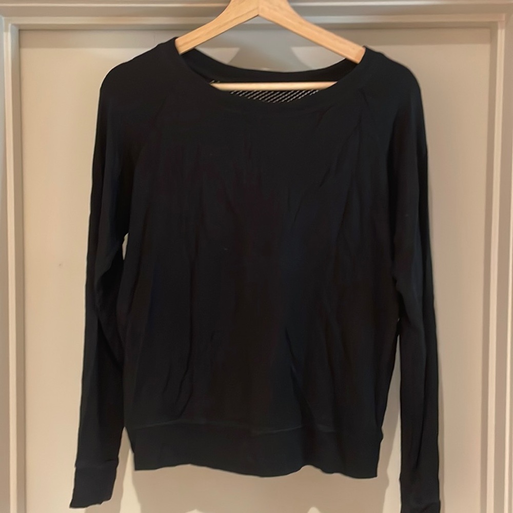 BEYOND YOGA Long Sleeve Top with Mesh Back size S